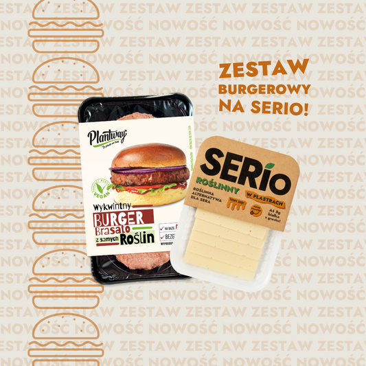 Zestaw Grillowy Burger Plantway x Plastry SERio